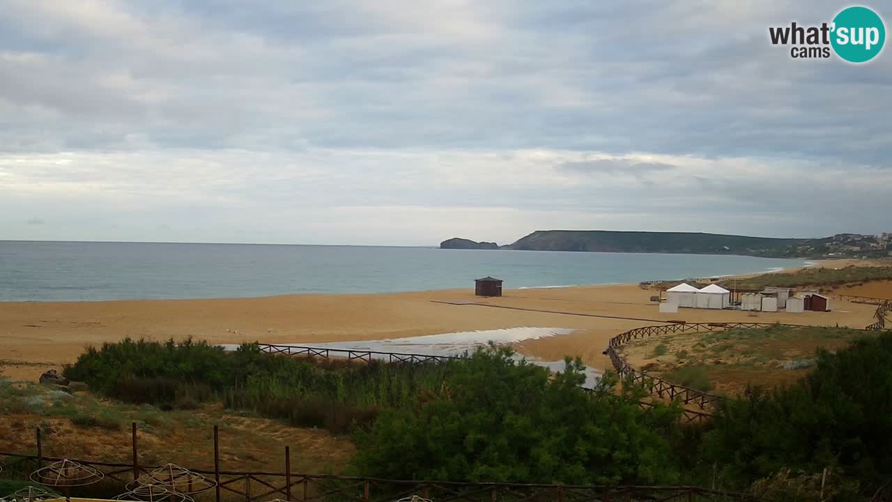 Webcam Torre dei Corsari – Liveblick auf den Strand von Punta Usai