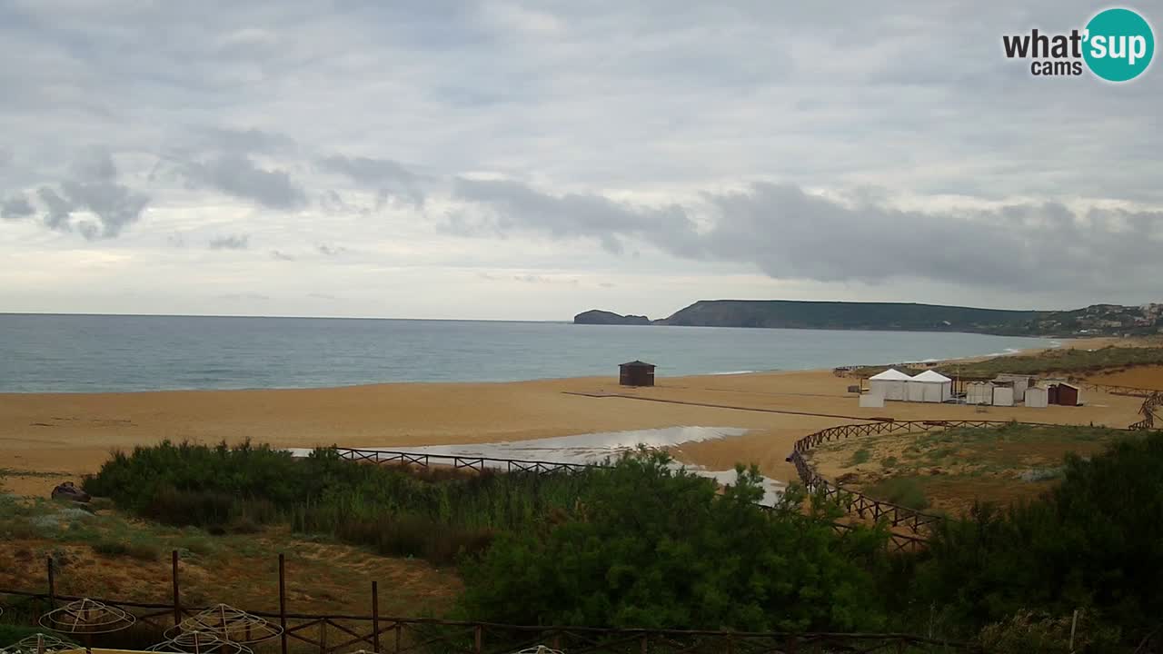 Webcam Torre dei Corsari – Liveblick auf den Strand von Punta Usai