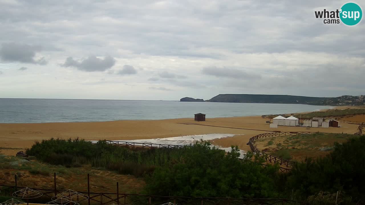 Webcam Torre dei Corsari – Liveblick auf den Strand von Punta Usai