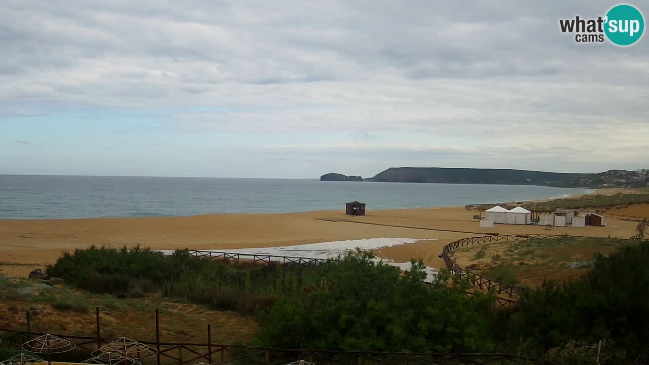 Webcam Torre dei Corsari – Vue en direct sur la plage depuis Punta Usai