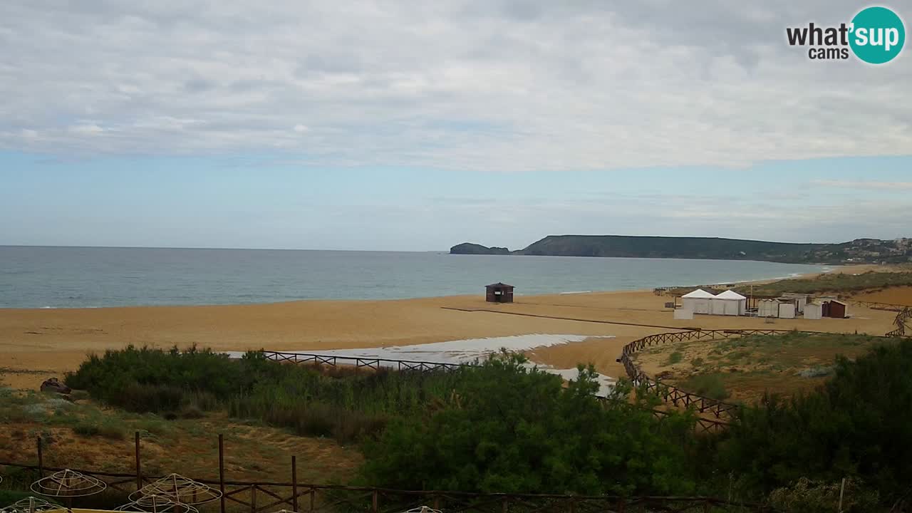 Webcam Torre dei Corsari – Liveblick auf den Strand von Punta Usai