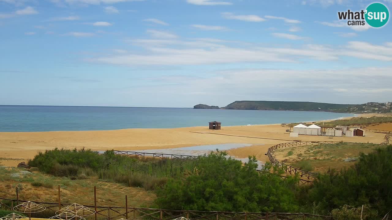 Webcam Torre dei Corsari – Liveblick auf den Strand von Punta Usai