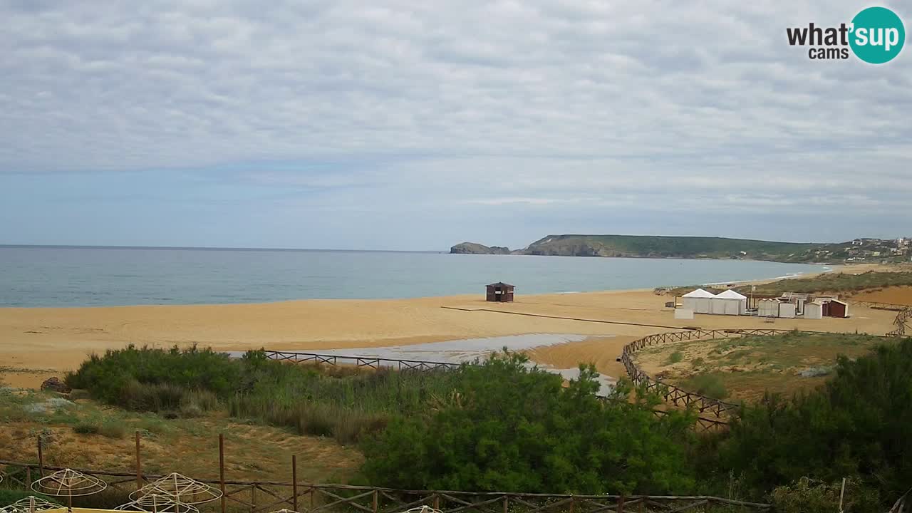 Webcam Torre dei Corsari – Liveblick auf den Strand von Punta Usai