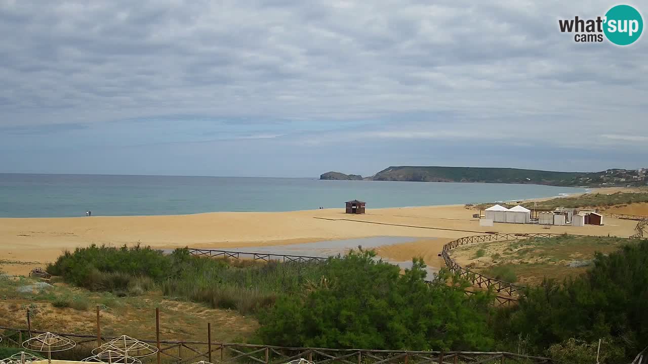 Webcam Torre dei Corsari – Vue en direct sur la plage depuis Punta Usai
