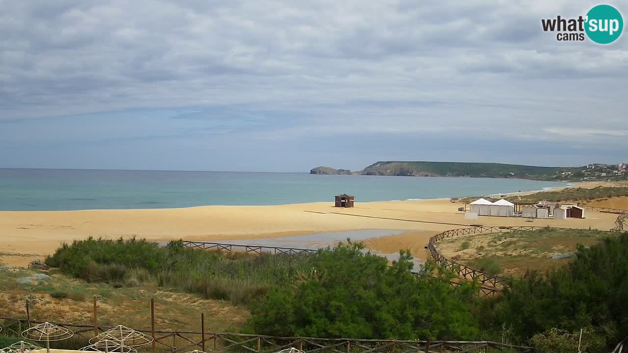 Webcam Torre dei Corsari – Vista live sulla spiaggia da Punta Usai