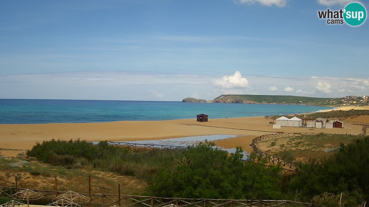 Webcam Torre dei Corsari – Live Beach View from Punta Usai