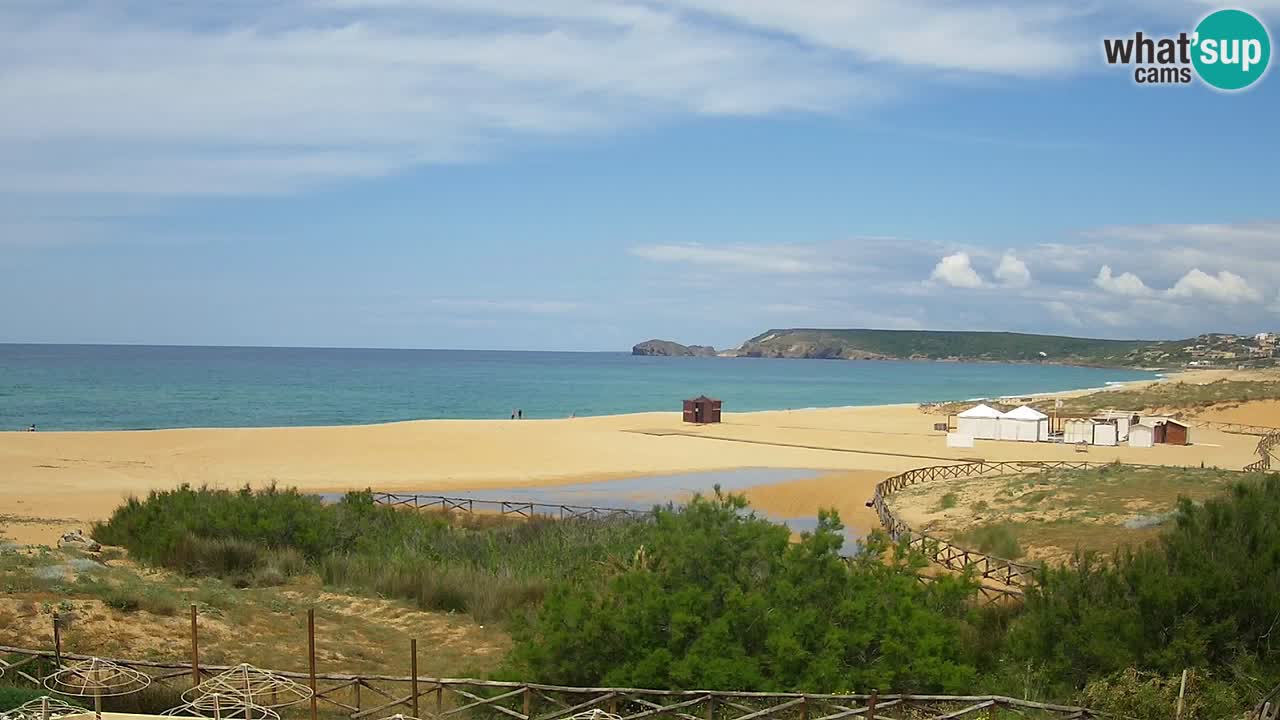 Webcam Torre dei Corsari – Live Beach View from Punta Usai