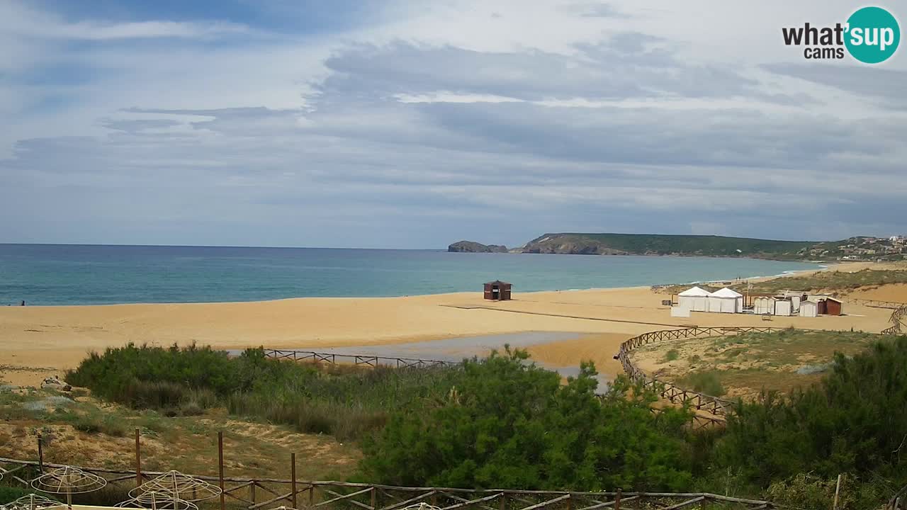 Webcam Torre dei Corsari – Live Beach View from Punta Usai