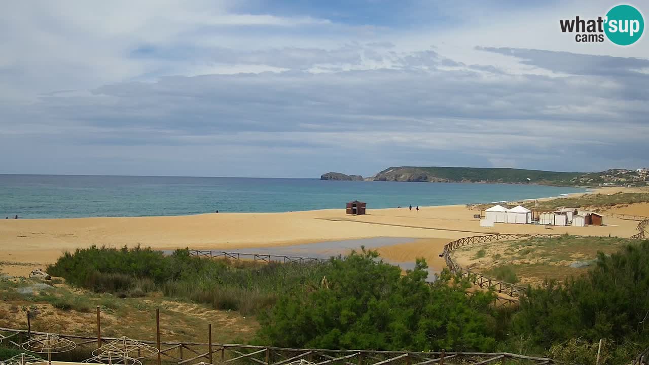 Webcam Torre dei Corsari – Live Beach View from Punta Usai
