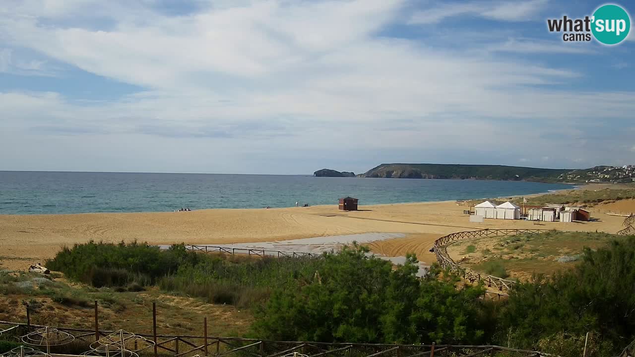 Webcam Torre dei Corsari – Live Beach View from Punta Usai