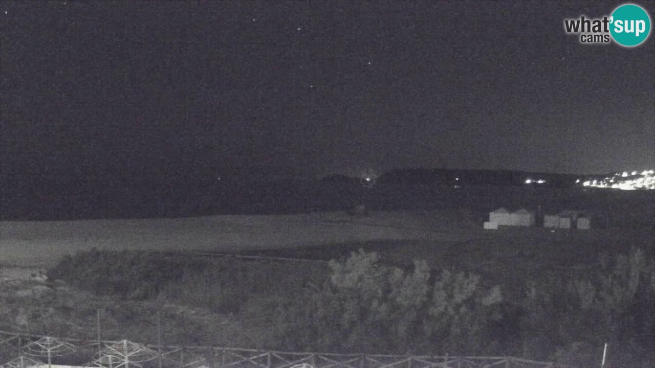 Webcam Torre dei Corsari – Liveblick auf den Strand von Punta Usai