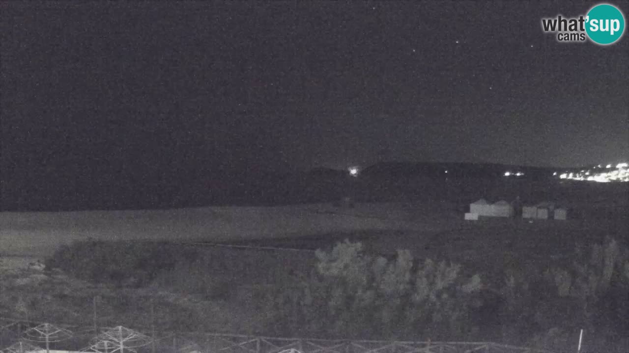 Webcam Torre dei Corsari – Vue en direct sur la plage depuis Punta Usai