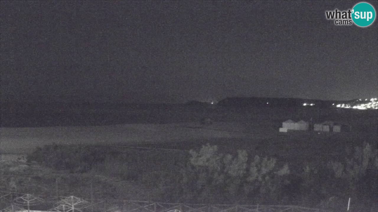 Webcam Torre dei Corsari – Live Beach View from Punta Usai