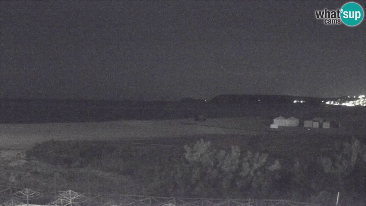 Webcam Torre dei Corsari – Live Beach View from Punta Usai