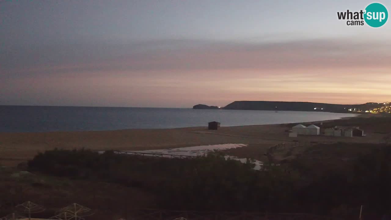 Webcam Torre dei Corsari – Vista live sulla spiaggia da Punta Usai