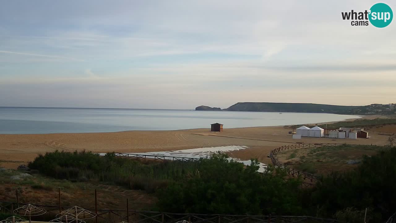 Webcam Torre dei Corsari – Live Beach View from Punta Usai