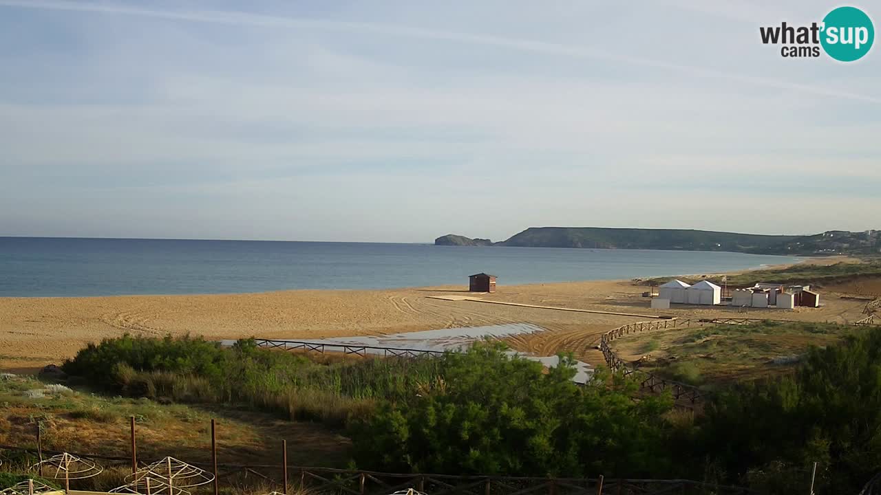 Webcam Torre dei Corsari – Live Beach View from Punta Usai