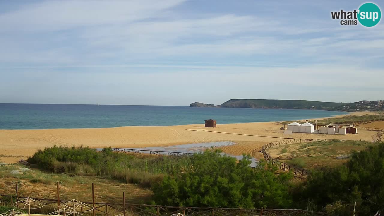 Spletna kamera Torre dei Corsari – Pogled v živo na plažo s Punta Usai