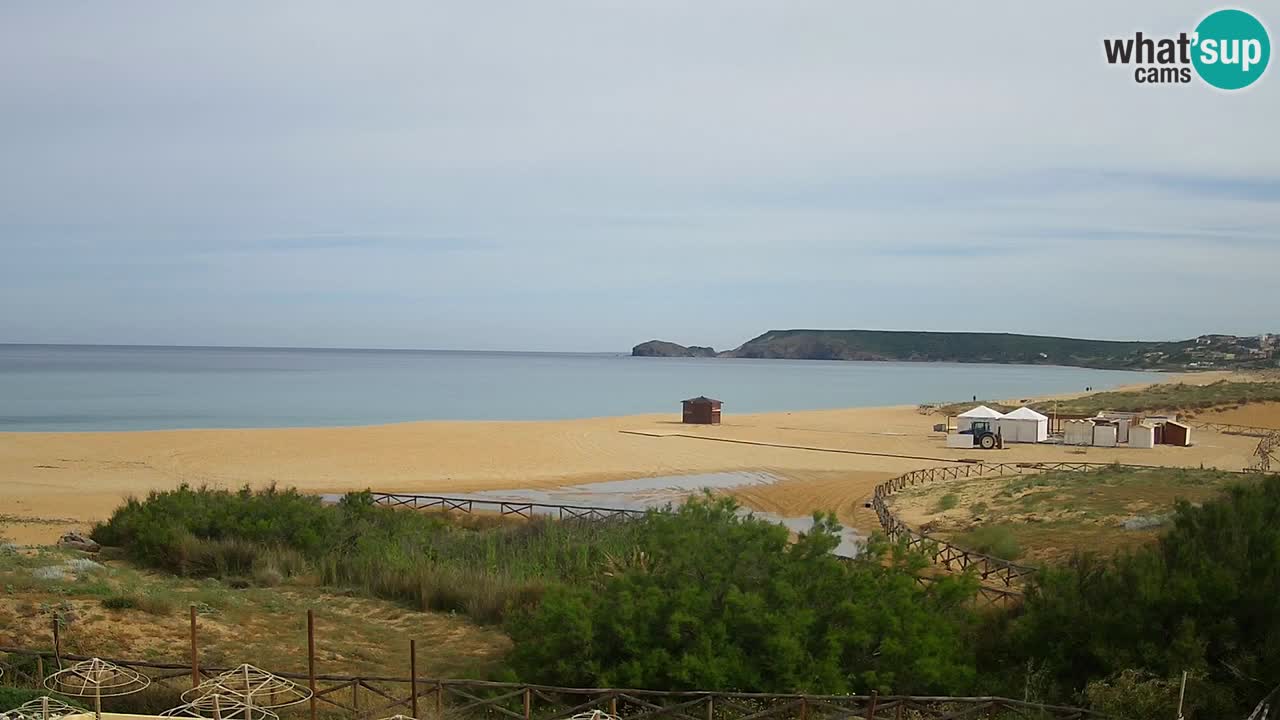 Webcam Torre dei Corsari – Live Beach View from Punta Usai