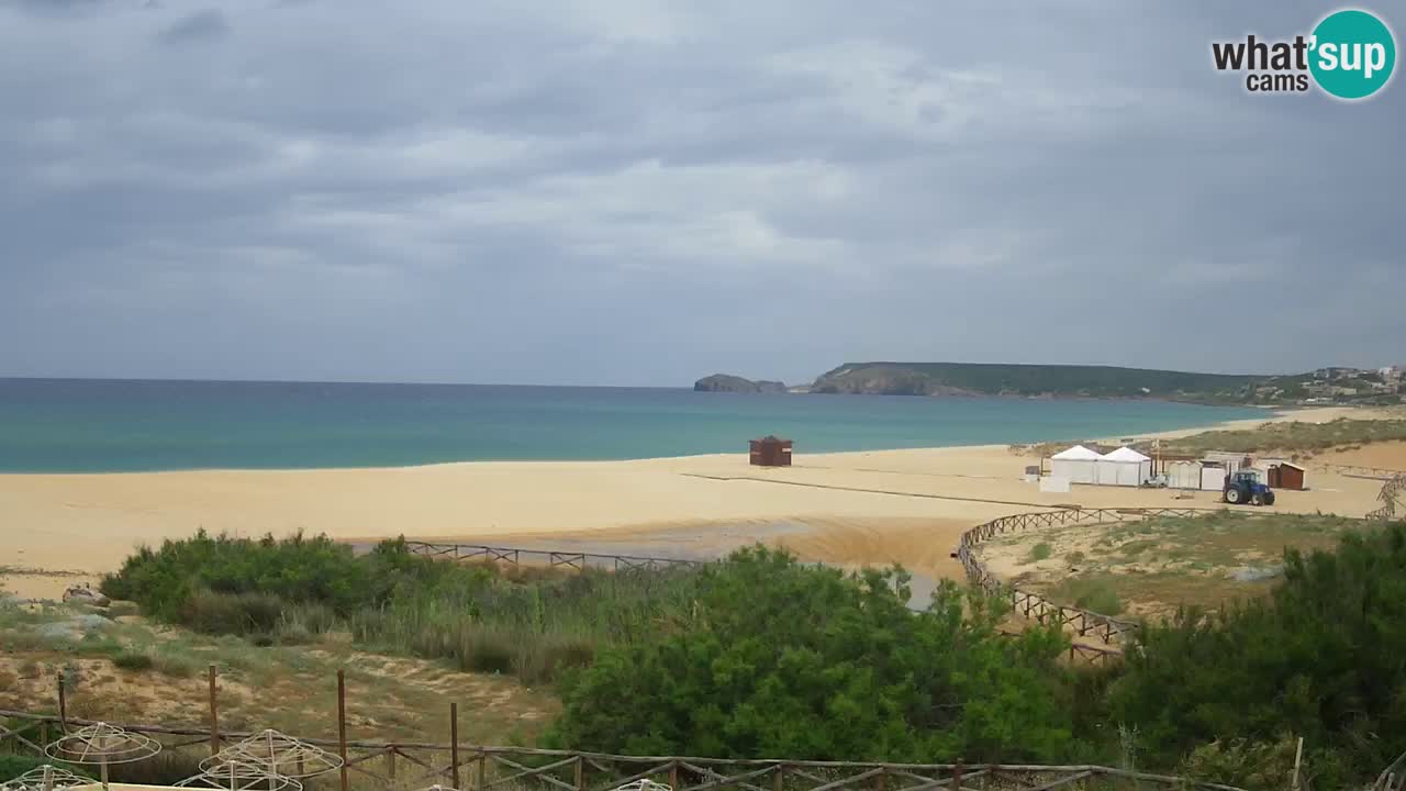 Webcam Torre dei Corsari – Vue en direct sur la plage depuis Punta Usai