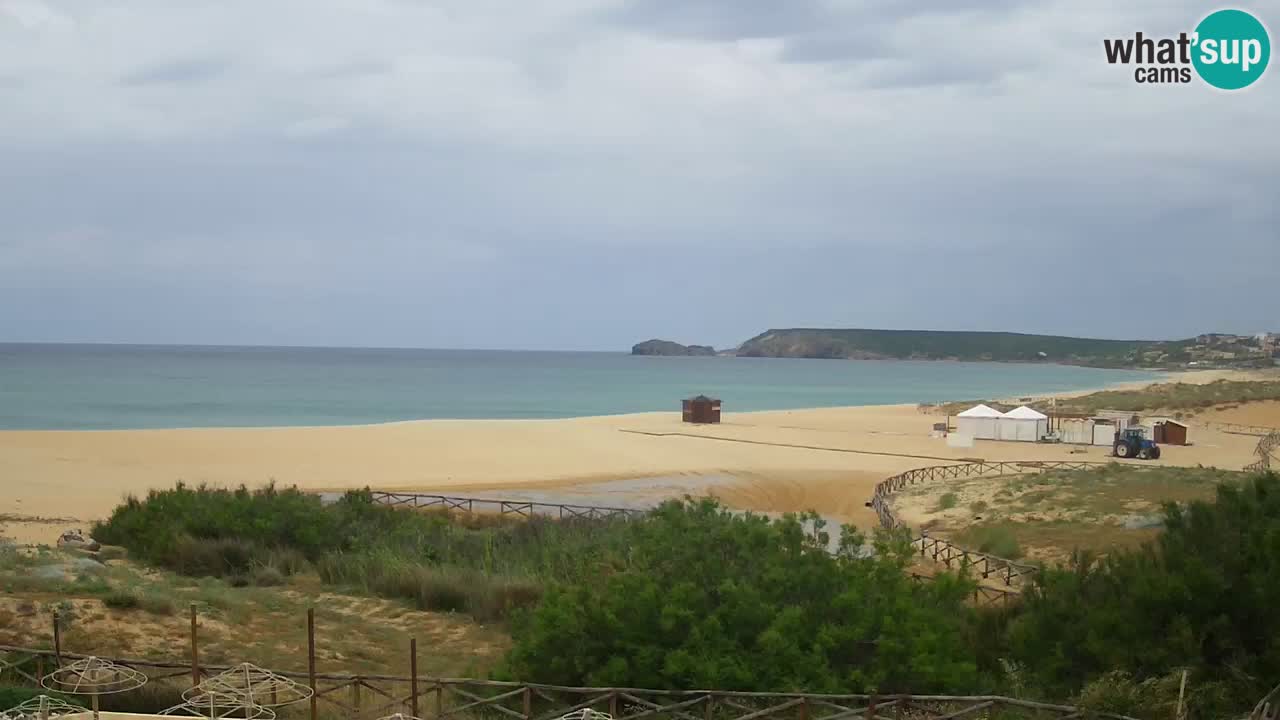 Webcam Torre dei Corsari – Live Beach View from Punta Usai