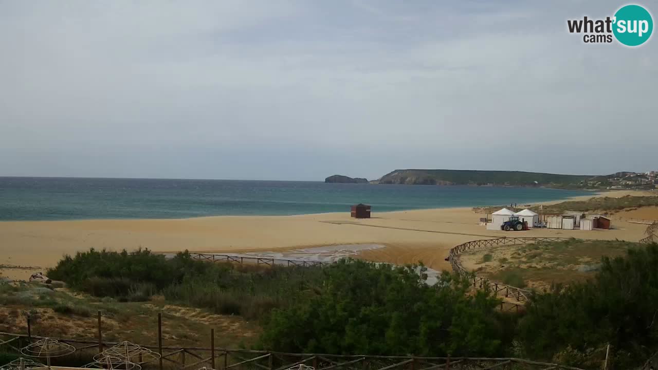 Webcam Torre dei Corsari – Liveblick auf den Strand von Punta Usai