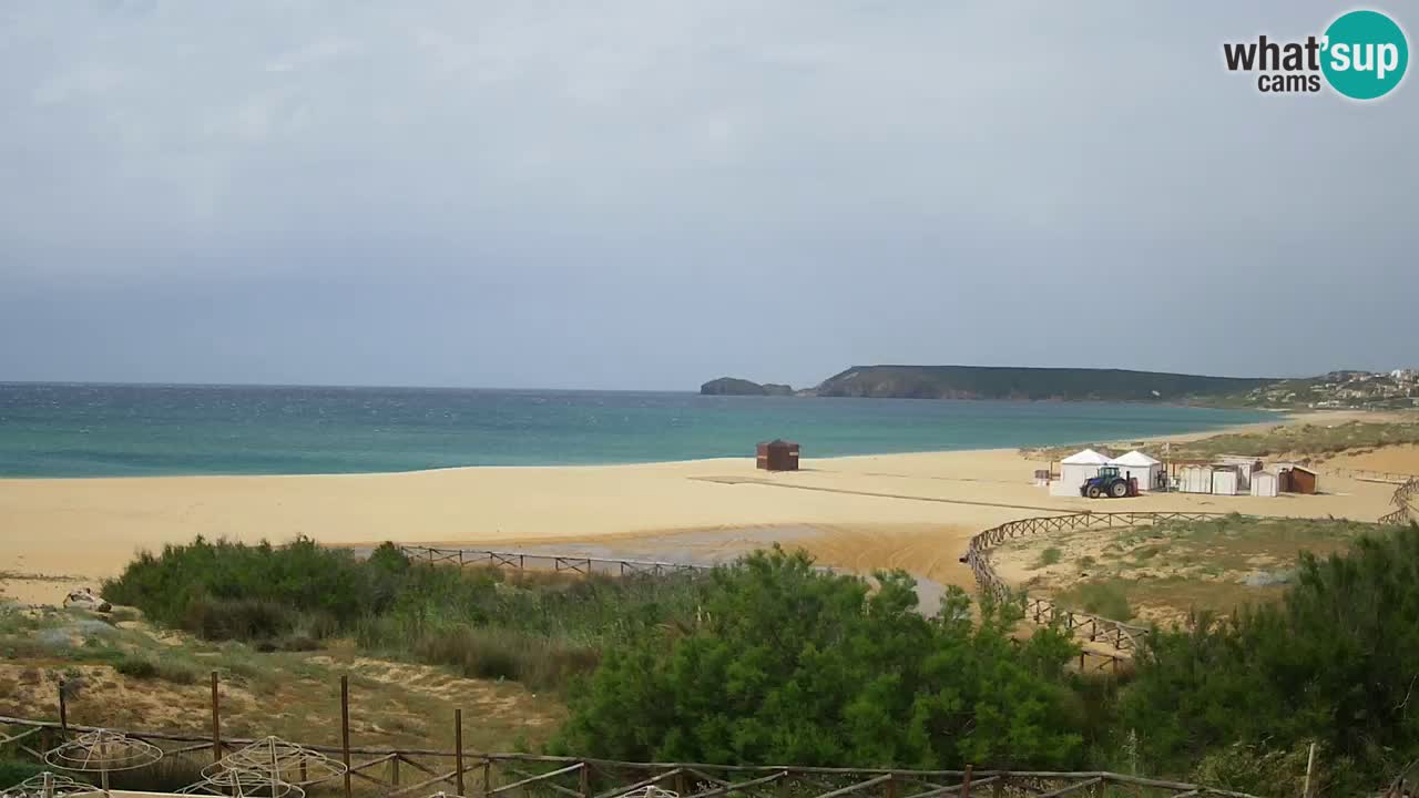 Webcam Torre dei Corsari – Vista live sulla spiaggia da Punta Usai