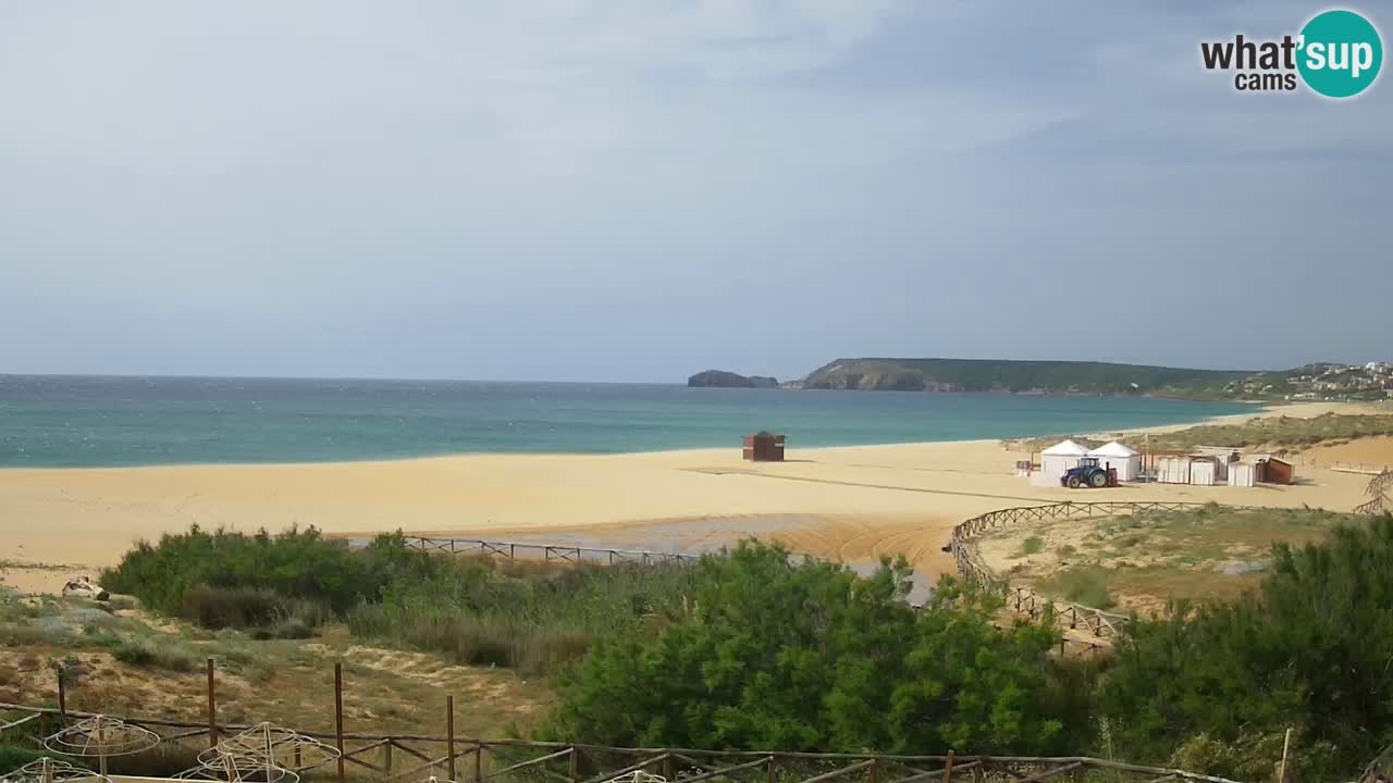Webcam Torre dei Corsari – Live Beach View from Punta Usai