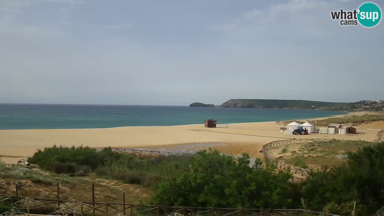 Webcam Torre dei Corsari – Vista live sulla spiaggia da Punta Usai