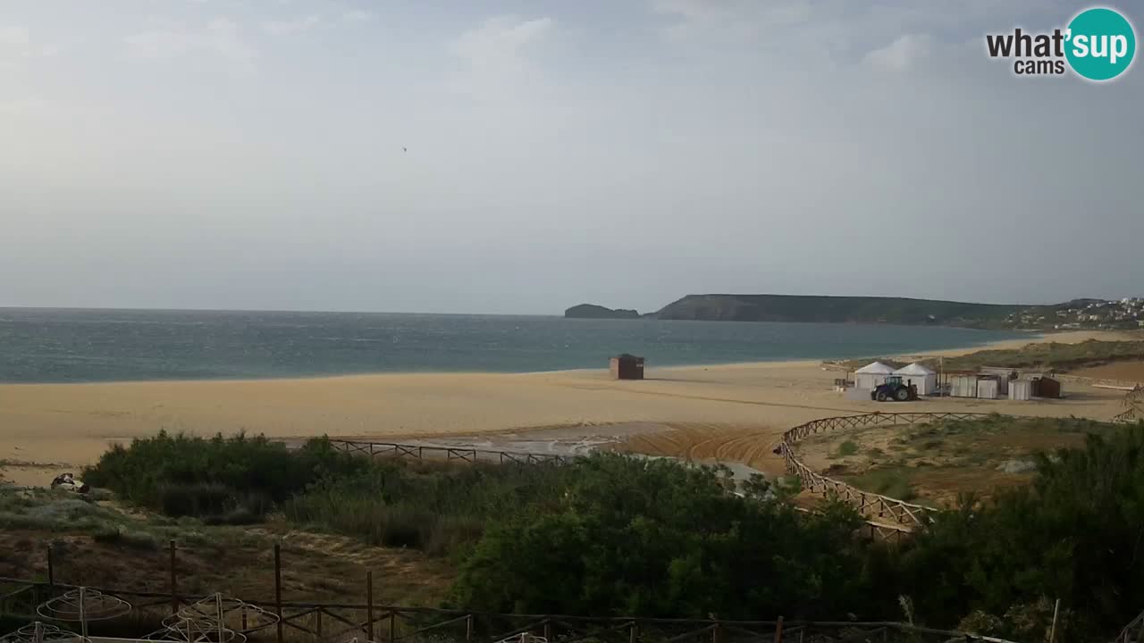 Webcam Torre dei Corsari – Live Beach View from Punta Usai