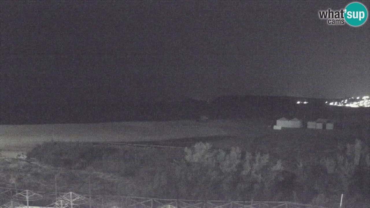 Webcam Torre dei Corsari – Vue en direct sur la plage depuis Punta Usai