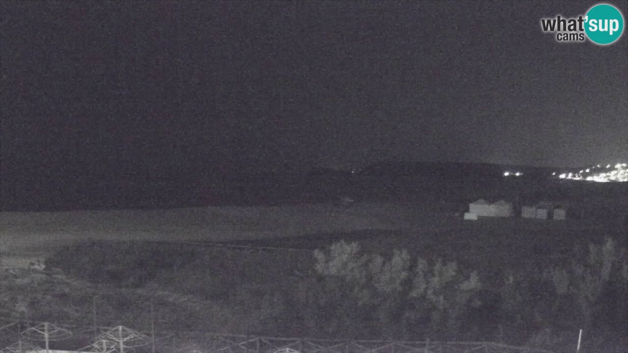 Webcam Torre dei Corsari – Vue en direct sur la plage depuis Punta Usai