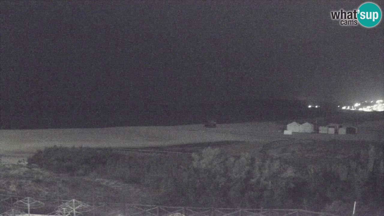 Webcam Torre dei Corsari – Vista live sulla spiaggia da Punta Usai