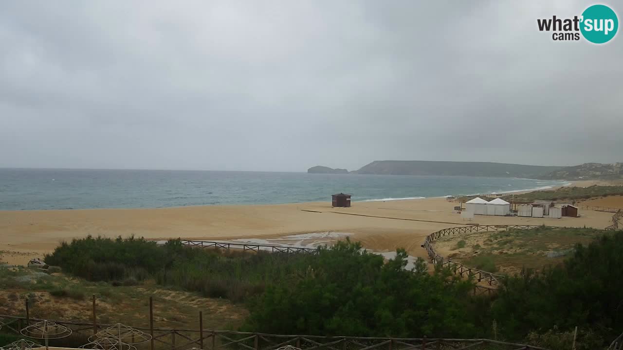 Webcam Torre dei Corsari – Live Beach View from Punta Usai