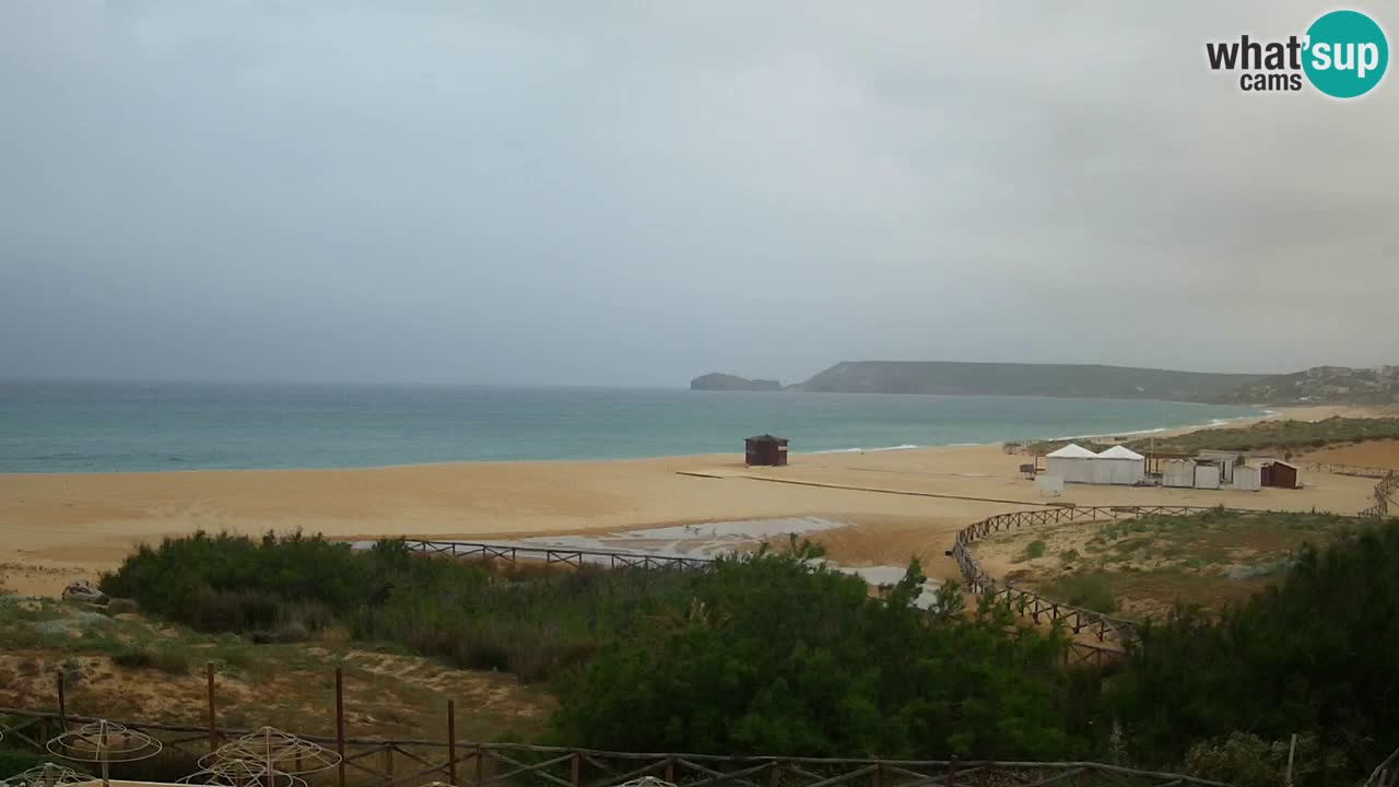 Webcam Torre dei Corsari – Vue en direct sur la plage depuis Punta Usai