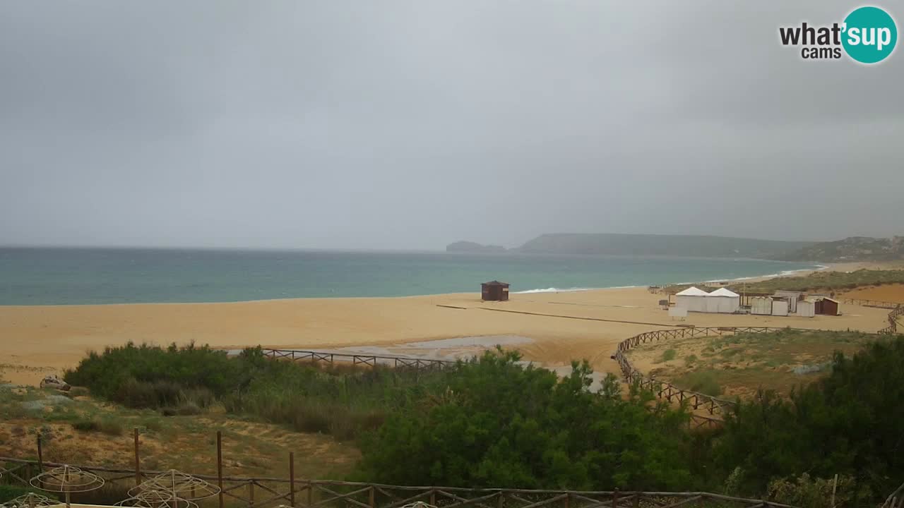 Webcam Torre dei Corsari – Vue en direct sur la plage depuis Punta Usai