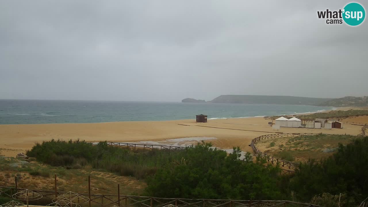 Webcam Torre dei Corsari – Live Beach View from Punta Usai
