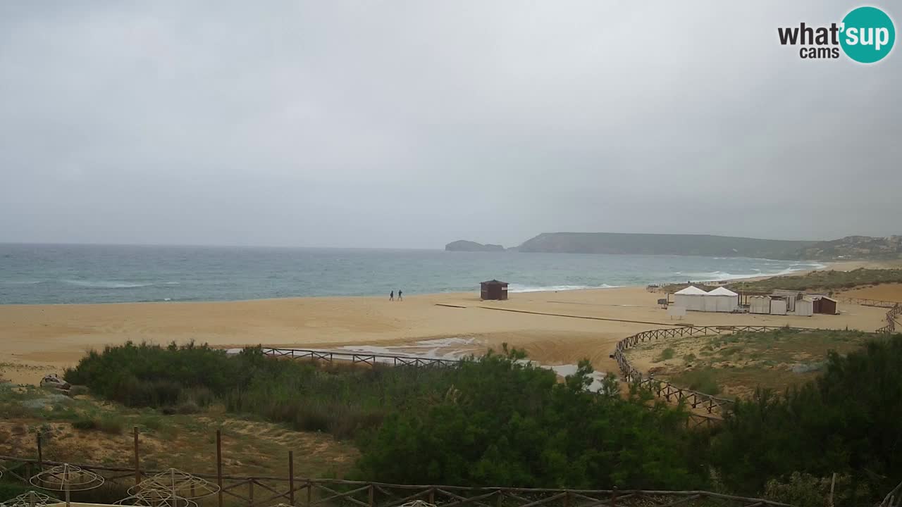 Webcam Torre dei Corsari – Vue en direct sur la plage depuis Punta Usai
