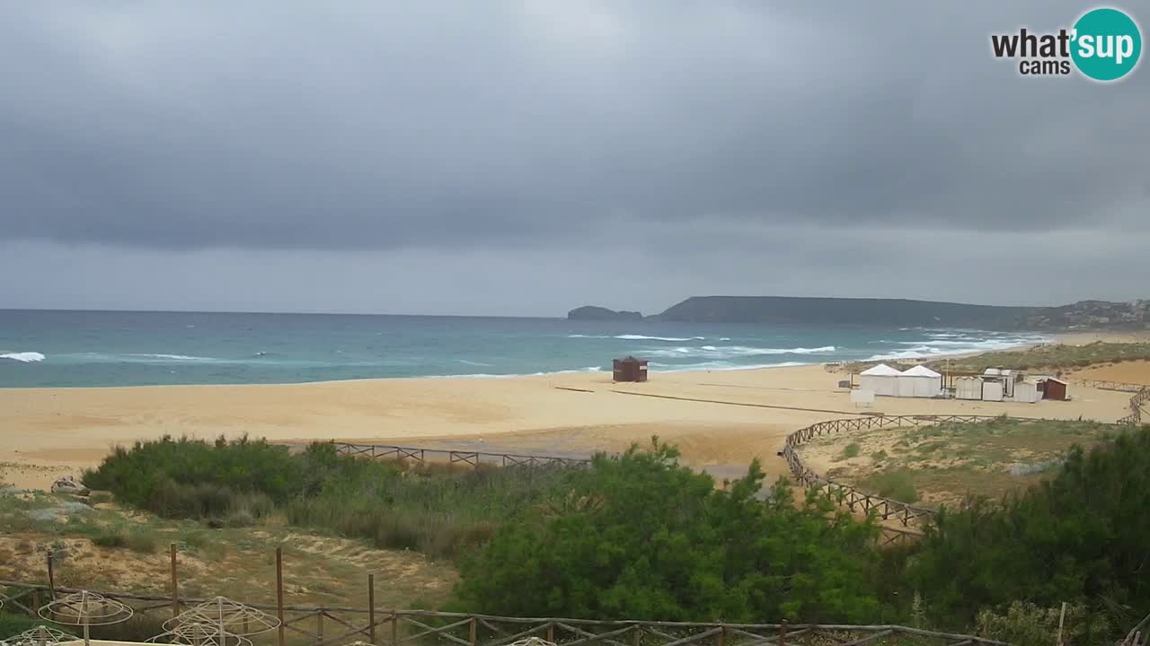 Webcam Torre dei Corsari – Live Beach View from Punta Usai