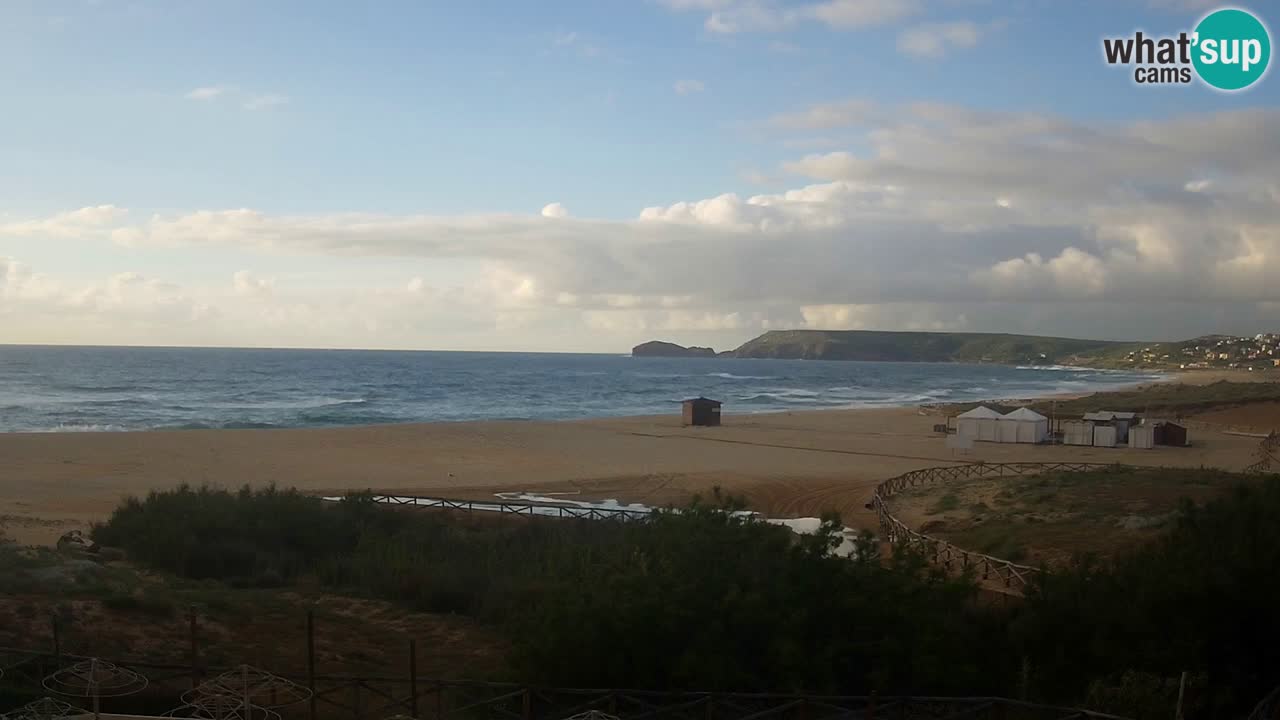 Webcam Torre dei Corsari – Liveblick auf den Strand von Punta Usai
