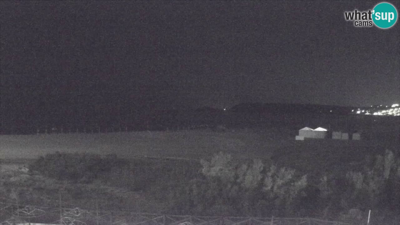 Webcam Torre dei Corsari – Live Beach View from Punta Usai