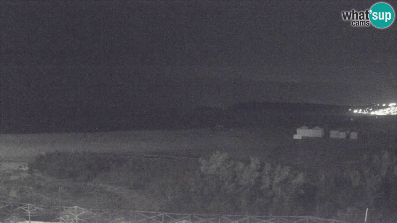 Cámara web Torre dei Corsari – Vista en directo de la playa desde Punta Usai