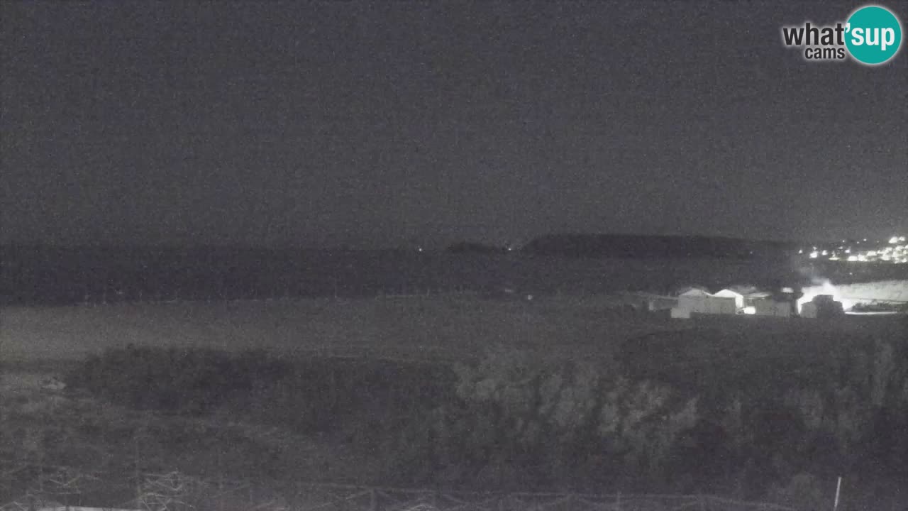 Webcam Torre dei Corsari – Live Beach View from Punta Usai