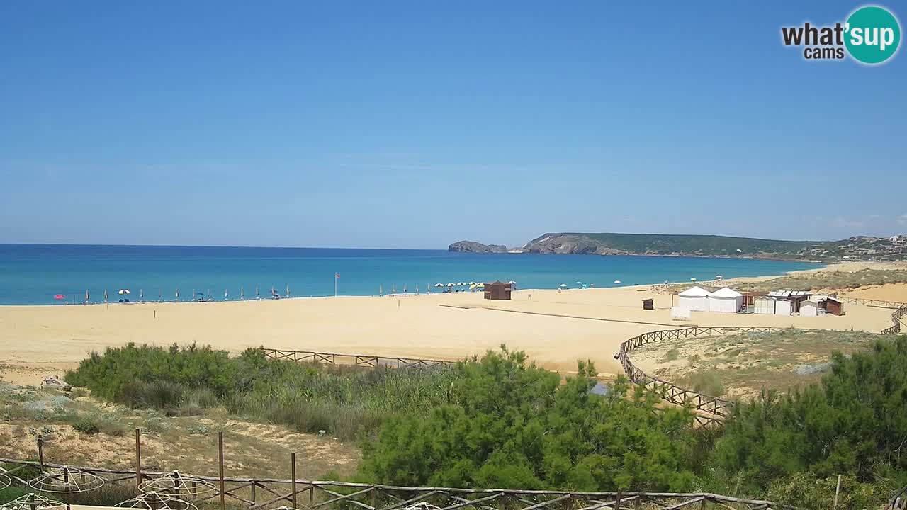 Webcam Torre dei Corsari – Live Beach View from Punta Usai