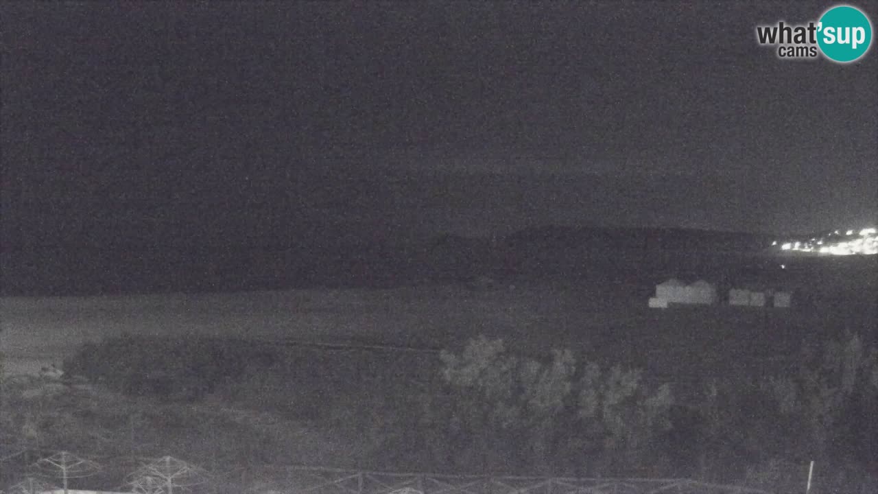 Webcam Torre dei Corsari – Liveblick auf den Strand von Punta Usai