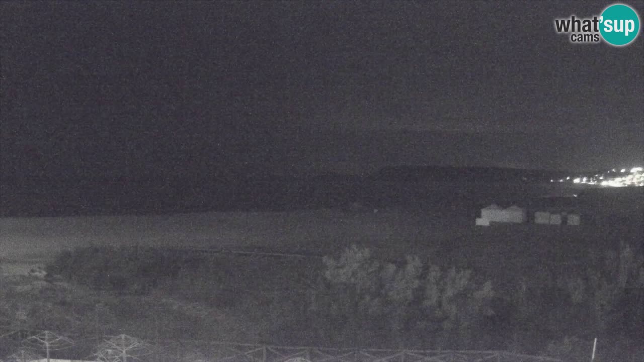 Webcam Torre dei Corsari – Liveblick auf den Strand von Punta Usai