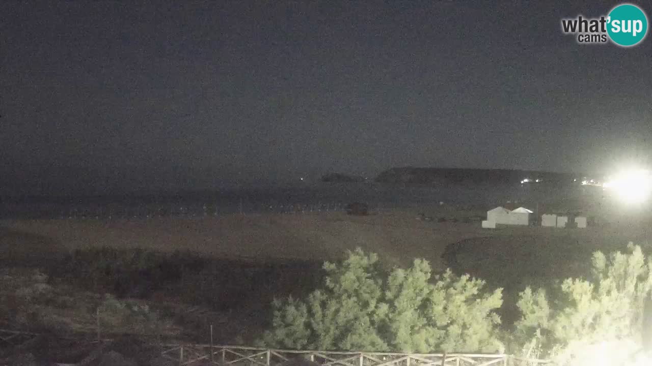 Webcam Torre dei Corsari – Liveblick auf den Strand von Punta Usai
