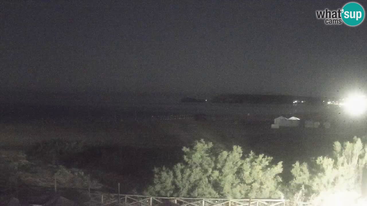 Webcam Torre dei Corsari – Vue en direct sur la plage depuis Punta Usai