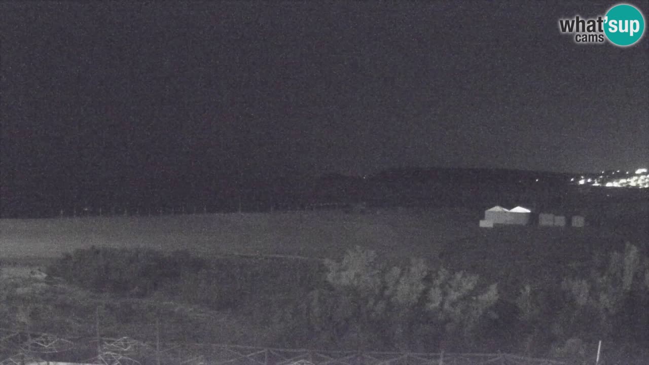 Webcam Torre dei Corsari – Liveblick auf den Strand von Punta Usai