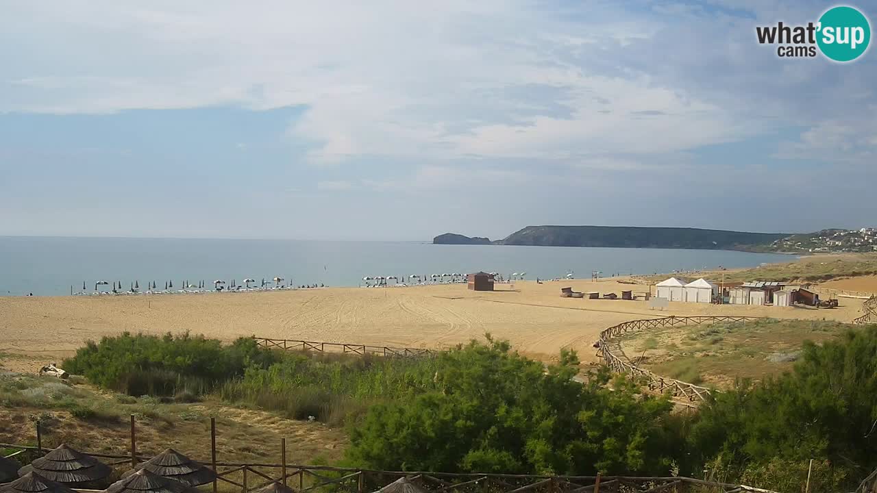 Webcam Torre dei Corsari – Live Beach View from Punta Usai